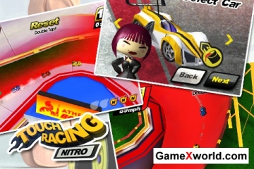 Touch racing nitro (2011/Eng/Psp-mini). Скриншот №1