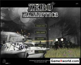 Zero ballistics (2010) pc. Скриншот №1