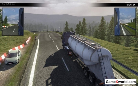 Scania truck driving simulator: the game (2012) pc. Скриншот №3
