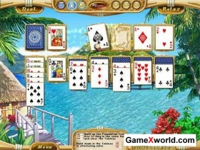 Dream vacation solitaire. Скриншот №1