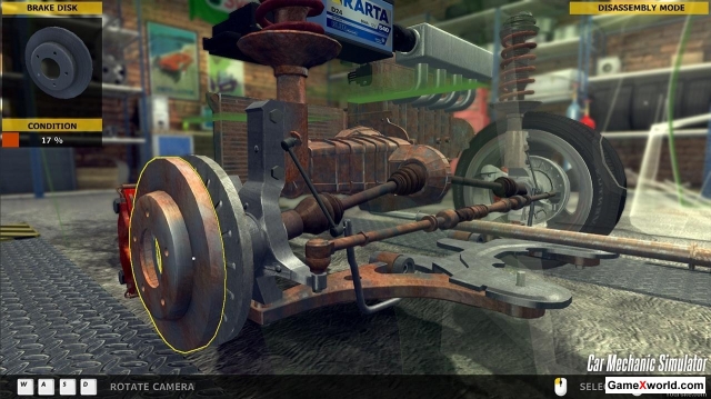 Car mechanic simulator 2014 v 1.0.5.8 (2014/Rus). Скриншот №3