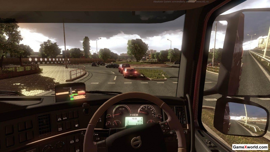 Euro truck simulator 2 / с грузом по европе 3  (v.1.3.1s)+ [mods] (акелла) (2013/Rus/Multi34)  [repack от xatab]. Скриншот №5