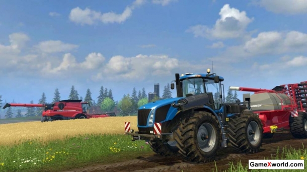 Farming simulator 15 (2015/Rf/Eng/Xbox360). Скриншот №1