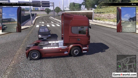 Scania: truck driving simulator: the game [v 1.5.0] (2012/Rus/Eng/Repack by fenixx). Скриншот №1