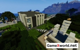 Darkwood Forest Modern Mansion для Minecraft. Скриншот №2