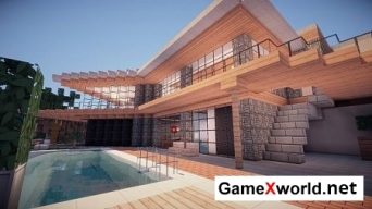 GTA V – Franklin’s Pad - Апартаменты Франклина карта для Minecraft. Скриншот №3