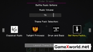 Скачать мод Battle Music mod v 1.2 для Майнкрафт 1.6.2