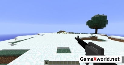 Мод 3D Gun для Minecraft 1.5.2. Скриншот №1