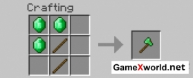 Emerald and Obsidian Tools для Minecraft 1.8. Скриншот №17