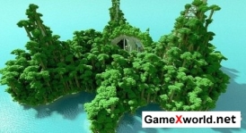 Jungle Island — Nice map!  для Minecraft. Скриншот №1