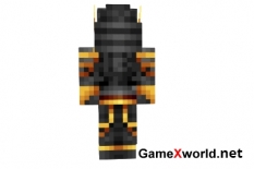 Black Knight - Черный рыцарь скин для Minecraft. Скриншот №2