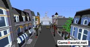 Карта Lego City для Minecraft. Скриншот №8