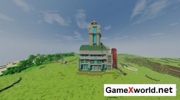 Clock Tower Town для Minecraft. Скриншот №3