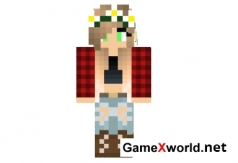 Flannel Cutie скин для Minecraft