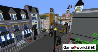 Карта Lego City для Minecraft. Скриншот №9
