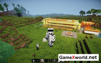 Modern Prarie House скин для Minecraft. Скриншот №2