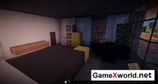 GTA V – Franklin’s Pad - Апартаменты Франклина карта для Minecraft. Скриншот №8