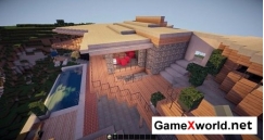 GTA V – Franklin’s Pad - Апартаменты Франклина карта для Minecraft. Скриншот №9