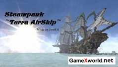 Steampunk ~Terra AirShip~ Minecraft
