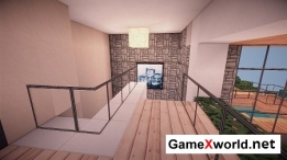 GTA V – Franklin’s Pad - Апартаменты Франклина карта для Minecraft. Скриншот №4