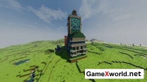 Clock Tower Town для Minecraft. Скриншот №4