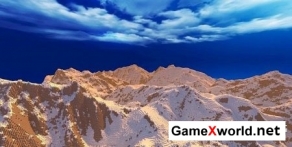 Realistic Snowy Mountains- Costum Terrain   для Minecraft. Скриншот №5