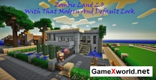 Zombie Land текстур пак для Minecraft 1.4.7