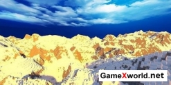 Realistic Snowy Mountains- Costum Terrain   для Minecraft. Скриншот №4