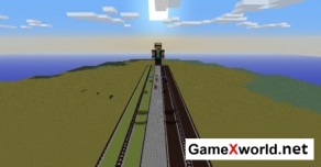 Horse Race - Гонка на лошадях карта для Minecraft 1.6.2. Скриншот №1
