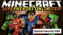 Мод для Minecraft Super Heroes 1.7.2 