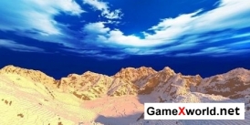 Realistic Snowy Mountains- Costum Terrain   для Minecraft. Скриншот №2