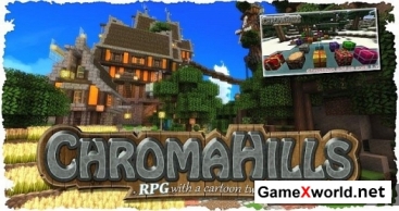 Текстуры Chroma Hills RPG для Minecraft 1.7.10 [64x]