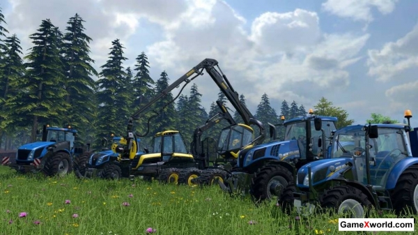 Farming simulator 15 (2015/Rf/Eng/Xbox360). Скриншот №2
