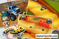 Touch racing nitro (2011/Eng/Psp-mini). Скриншот №2