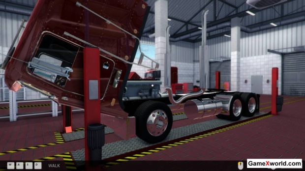 Truck mechanic simulator 2015 (2015/Eng/Multi5). Скриншот №3