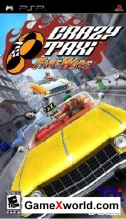 Crazy taxi: fare wars 2.01 / new version (2010/Psp/Eng)