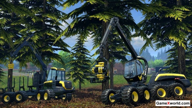 Farming simulator 15 (2015/Rf/Eng/Xbox360). Скриншот №3