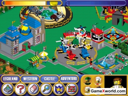 Legoland (2000) pc. Скриншот №3