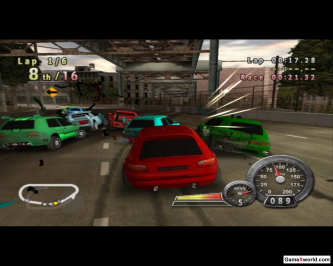 Crash 
 burn (2004) pc. Скриншот №3