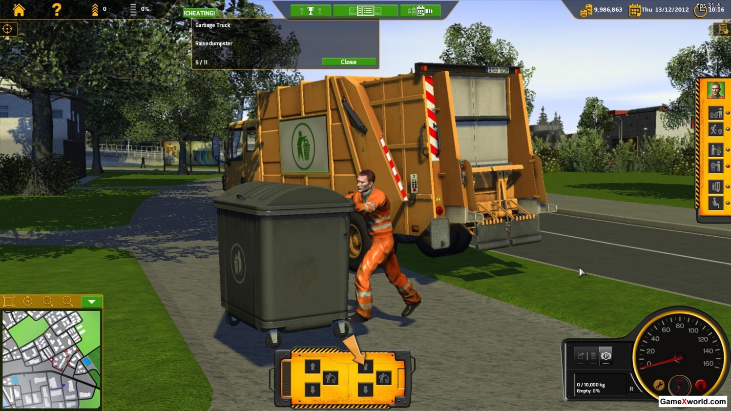 Recycle: garbage truck simulator (2014/Eng/Multi5/L) - postmortem. Скриншот №2
