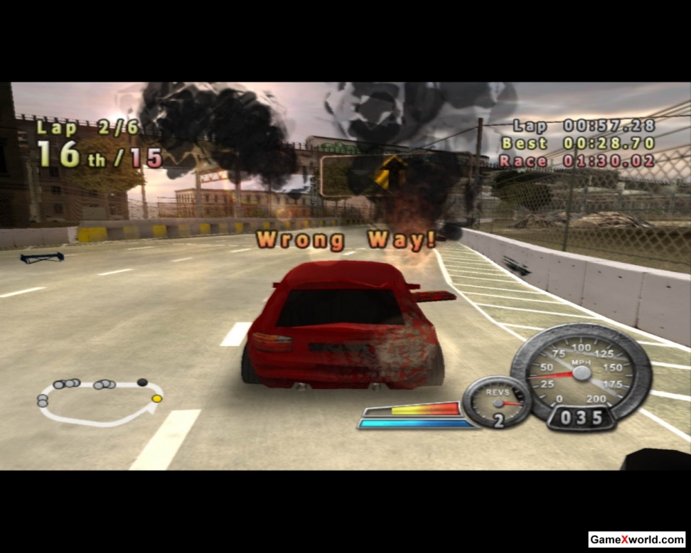 Crash 
 burn (2004) pc. Скриншот №4