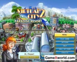 Virtual city 2: paradise resort / виртуальный город 2 (2011/Eng)