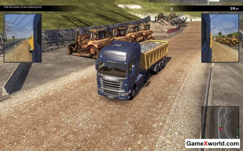 Scania truck driving simulator: the game (2012) pc. Скриншот №6