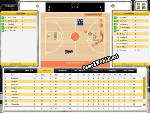Basketball Pro Management 2014 (RUS/ENG/RePack от MODE7)