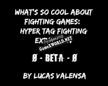 Русификатор для What’s So Cool About Fighting Games Hyper Tag Fighting Expansion BETA