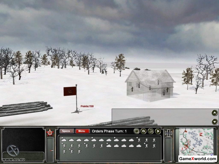 Panzer command: operation winter storm (2007) pc. Скриншот №1