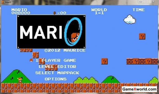 Mario portal (2012) pc. Скриншот №1
