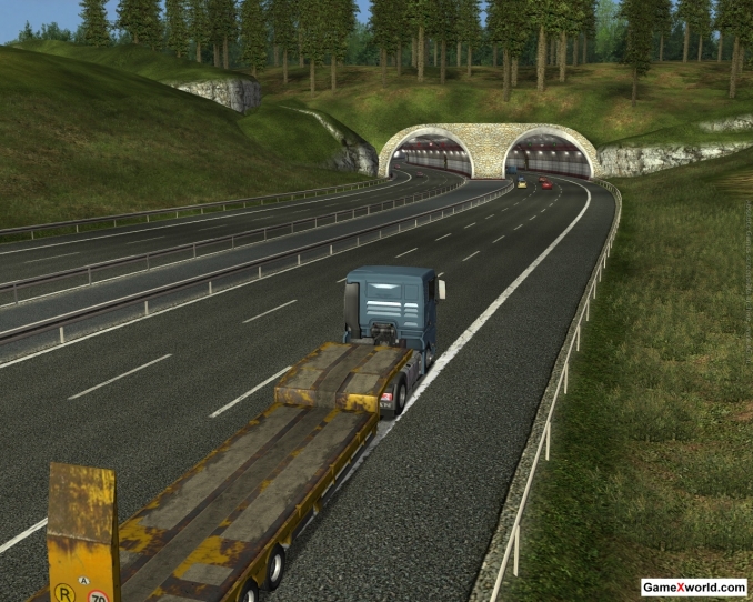 С грузом по европе 2: автобаны германии / german truck simulator (2010) pc. Скриншот №5
