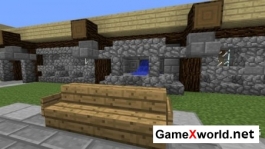 Town Plaza Spawn для Minecraft. Скриншот №3