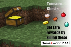 Treasure Chest для Minecraft 1.8. Скриншот №1